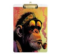 Cool Gorilla Science Clip Board Transparent for 5th Grade Classroom Essentials for Teachers Size 9 x 12