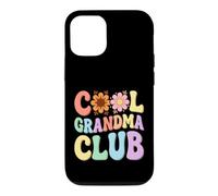 Cool Grandma Club Retro Floral Design Case for iPhone 12/12 Pro