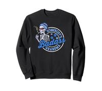 Cool Grandma Skeleton with Sunglasses Badass Funny Graphic Sweatshirt