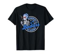 Cool Grandma Skeleton with Sunglasses Badass Funny Graphic T-Shirt