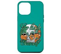 Cool Green Gnomes Go Luck Yourself Shamrock St Patricks Day Case for iPhone 12 Pro Max