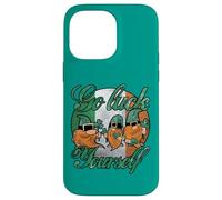 Cool Green Gnomes Go Luck Yourself Shamrock St Patricks Day Case for iPhone 14 Pro Max