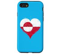 Cool Greenland Flag for Proud Greenlanders Independence Day Case for iPhone SE (2020) / 7/8
