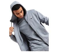 (Cool Grey, Small) Nike Mens Foundation Zip Hoodie