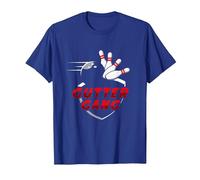 Cool Gutter Gang Bowlers Bowling for Men Women T-Shirt, Men, Royal Blue, X-Large