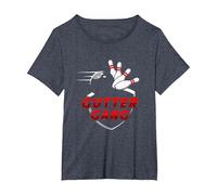 Cool Gutter Gang Bowlers Bowling for Men Women T-Shirt, Women's Plus, Heather Blue, 3X