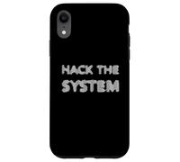 Cool Hack The System Gifts For Hacker And Programmer #1 Case for iPhone XR