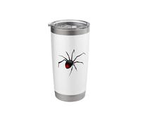 Cool Halloween Black Widow Spider Stainless Steel Insulated Tumbler