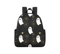 Cool Halloween Creep Fun Ghost High School Backpacks 12.40x5.12x14.17inch Book Bag Multipurpose Casual Work Backpack Business Travel School,Office