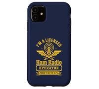 Cool Ham Radio Art for Men Women Ham Operator Amateur Radio Case for iPhone 11