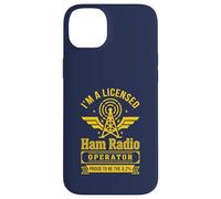 Cool Ham Radio Art for Men Women Ham Operator Amateur Radio Case for iPhone 14 Plus
