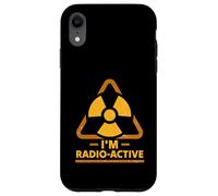 Cool Ham Radio Art Ham Operator Amateur I'm Radio Active Case for iPhone XR