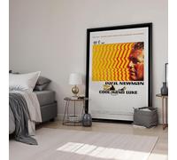 Cool Hand Luke (1967) Retro-Classic Movie Framed Poster Print Wall Art Image Home Decor Artworks Framed Poster Different Sizes and Colours