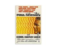 Cool Hand Luke Poster Canvas Cover Wall Art Print Aesthetic Poster Art Painting for Room 16x24inch(40x60cm) Unframe-style