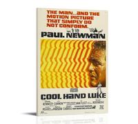 Cool Hand Luke Poster Canvas Cover Wall Art Print Aesthetic Poster Art Painting for Room 20x30inch(50x75cm) Frame-style