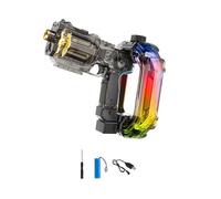 Cool High Pressure Electric Water Squirter with Light Waterproof Squirting Toy for Adults and Kids Electric Automatic Toy Battery Powered Outdoor Play