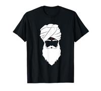 cool hindu man - hinduism - hindi - bindi - indian - sikh T-Shirt
