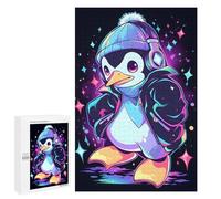 Cool Hip Hop Penguin - Challenging Puzzle for Adults, 1000 PCS, Year-End Present, for Screen-Free Relaxation at Home