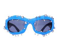Cool Hiphop Dancing Sun Glasses with Rivet Frame for Various Occasion Everyday Use and Punk Eye for Night Event Novelty Club
