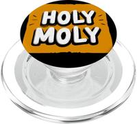 Cool Holy Moly Emblem for Adults and Kids PopSockets PopGrip for MagSafe