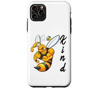 Cool Honeybee In A World You Can Be Anything Should Bee Kind Case for iPhone 11 Pro Max