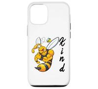 Cool Honeybee In A World You Can Be Anything Should Bee Kind Case for iPhone 12/12 Pro