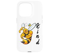 Cool Honeybee In A World You Can Be Anything Should Bee Kind Case for iPhone 15 Pro
