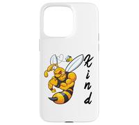 Cool Honeybee In A World You Can Be Anything Should Bee Kind Case for iPhone 15 Pro Max