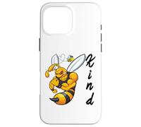 Cool Honeybee In A World You Can Be Anything Should Bee Kind Case for iPhone 16 Pro Max