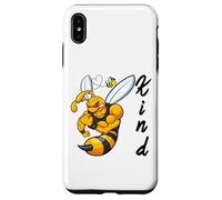 Cool Honeybee In A World You Can Be Anything Should Bee Kind Case for iPhone XS Max