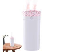 Cool Humidifier for Bedroom - Volcano Desktop Humidifier,Rechargeable Misting Tool with Large Capacity Air Purifier for Bedroom Living Offices Hotel Home Nursery Indoor Car Travel