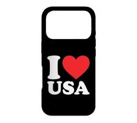 Cool I Love USA 4th of July Independence Day Case for iPhone 17 Pro