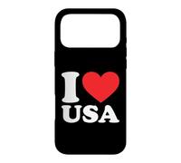 Cool I Love USA 4th of July Independence Day Case for iPhone 17 Pro Max