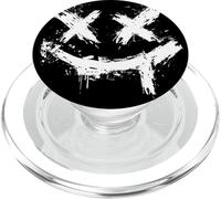 Cool icy white smile PopSockets PopGrip for MagSafe