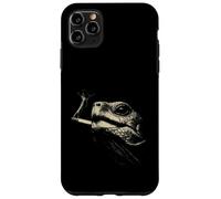 Cool Iguana Smoking Cigarette Retro Halftone Art Case for iPhone 11 Pro Max