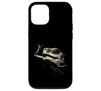 Cool Iguana Smoking Cigarette Retro Halftone Art Case for iPhone 12/12 Pro