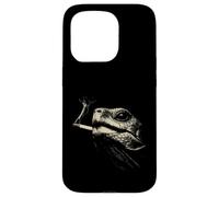 Cool Iguana Smoking Cigarette Retro Halftone Art Case for iPhone 15 Pro