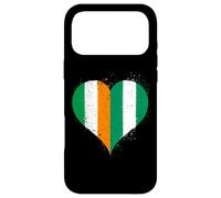 Cool Ireland Nigeria Flag Heart for Irish Nigerian Pride Case for iPhone 17 Pro Max