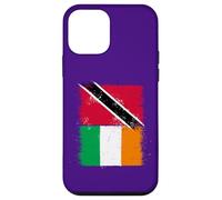 Cool Ireland Trinidad and Tobago Flag for Irish Trini Pride Case for iPhone 12 mini