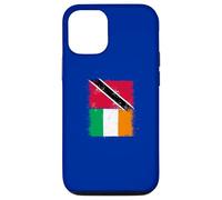 Cool Ireland Trinidad and Tobago Flag for Trini Irish Pride Case for iPhone 12/12 Pro