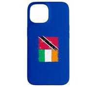 Cool Ireland Trinidad and Tobago Flag for Trini Irish Pride Case for iPhone 15