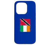 Cool Ireland Trinidad and Tobago Flag for Trini Irish Pride Case for iPhone 15 Pro