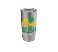 Cool Irish Grandma - Lucky Shamrock St Patrick's Day Stainless Steel Insulated Tumbler