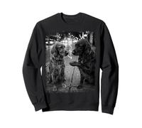 Cool Irish Setter Dogs Smoking Cigarette Urban Street Sweatshirt