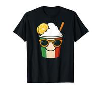 Cool Italian Ice Lemon Cup Italia Summer Food Treat Design T-Shirt