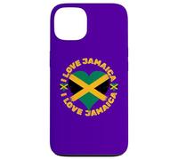Cool Jamaica Flag for Jamaican Pride or Proud Cricket Fans Case for iPhone 13