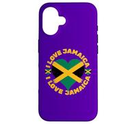 Cool Jamaica Flag for Jamaican Pride or Proud Cricket Fans Case for iPhone 16