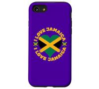 Cool Jamaica Flag for Jamaican Pride or Proud Cricket Fans Case for iPhone SE (2020) / 7/8