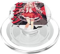 Cool Japanese Anime Vibes: Urban Manga Art Style and Fashion PopSockets PopGrip for MagSafe