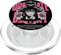Cool Japanese Anime Vibes: Urban Manga Art Style and Fashion PopSockets PopGrip for MagSafe